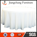 Factory Price Hand Embroidery White Cotton Table Cloth JC-ZB60